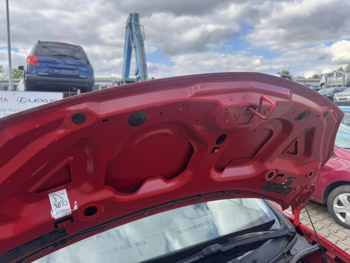 Renault Twingo 2 original Motorhaube OV727 Red Brisk Bj.2008